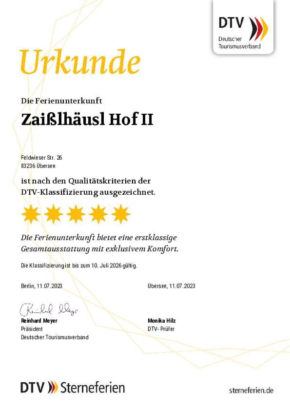 Zaisslhaeusl Hof Ferienwohnungen Übersee Quarto foto