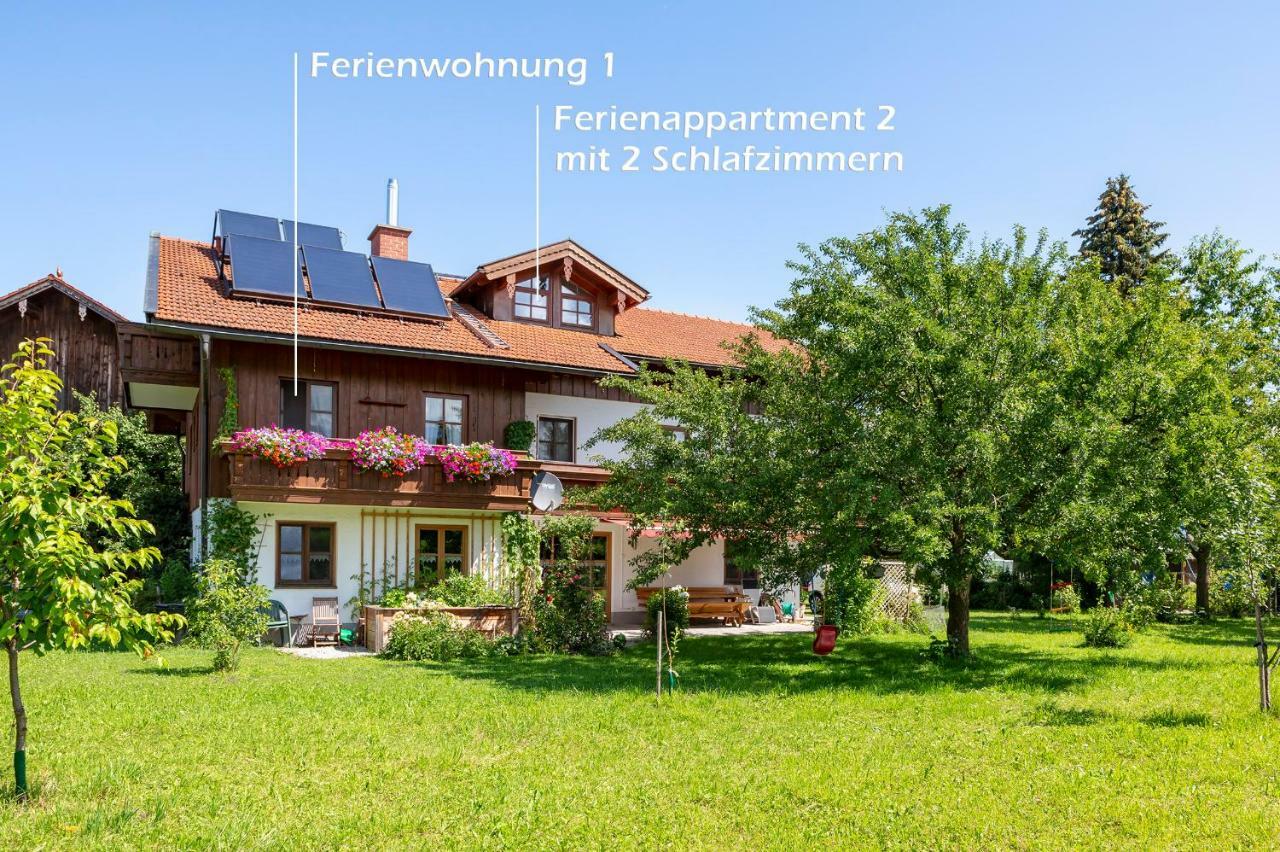 Zaisslhausl Hof Ferienwohnungen Übersee Exterior foto